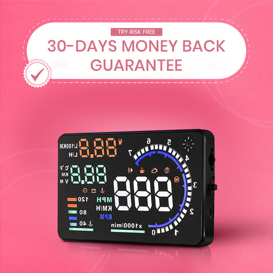 Head Display Speedometer