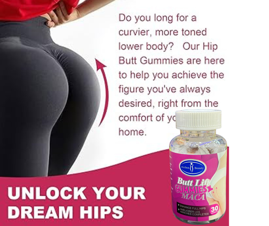 Maca Hip Up Gummies Natural Body Curves within 30 Days ( 30 Gummies )